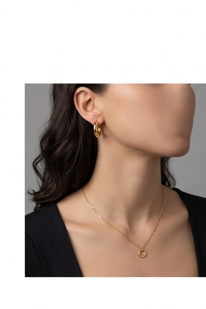 Set aros y collar