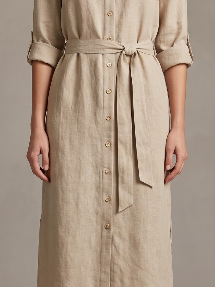 Vestido camisero